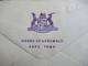 Afrika / Süd - Afrika 1950er Jahre Stempel House Of Assembly Cape Town Official Free Volksraad / Houses Of Parliament - Briefe U. Dokumente