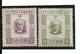 1927  Yvert 194-95 Neufs ( Léger Mince) - Unused Stamps