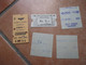 NORVEGIA Norway Norges N.5 Different Use Tickets Narivik Kiruna C. Motorveg Kjellstad - Europe