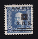 Bosnia And Herzegovina SHS, Yugoslavia - Franz Josef, 25 Heller, Shift Of Overprint, MH - Bosnia Erzegovina