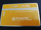UNITED STATES USA AMERIKA  $20,- MICHIGAN BELL  CA$H CARD   L&G CARD 710B   MINT **5542** - [1] Holographic Cards (Landis & Gyr)