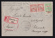 Hungary, Croatia - Letter Sent By Registered And Express Mail From Novi Sad To Beli Manastir (Pelmonostor) 27.03. 1915. - Cartas & Documentos