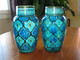 Delcampe - MAROC SAFI PAIRE DE VASES EN CERAMIQUE ORIENTALE SIGNEE - Art Oriental