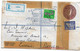 Ireland , Eire ,   1977 , Stationery 33 ,  Registration Label Leifear , Ivan Maxwell Label , Customs Label - Entiers Postaux