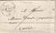 LETTRE. 30 AVRIL 1838. GERS NOGARO. CURSIVE 31/Riscle. (26mm). DE MAUMUSSON POUR ARBLADE. PP - 1801-1848: Precursors XIX