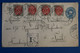 S18 DANEMARK BELLE LETTRE RARE 1890 ESBERJER POUR TOUL FRANCE+ AFFRANCHISSEMENT PLAISANT - Covers & Documents