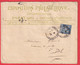 ENVELOPPE EXPOSITON PHILATELIQUE PARIS 1900 CONGRES PHILATELIQUE BD ST GERMAIN DOLE JURA - 1849-1876: Classic Period