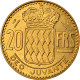 Monnaie, Monaco, Rainier III, 20 Francs, Vingt, 1951, SUP, Aluminum-Bronze - 1949-1956 Oude Frank