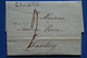 S19 SUISSE BELLE LETTRE RARE 1822 GENEVE POUR CHAMBERY SARDE + TAXE+ AFFRANCHISSEMENT PLAISANT - ...-1845 Prephilately