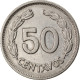 Monnaie, Équateur, 50 Centavos, Cincuenta, 1963, TTB, Nickel Clad Steel, KM:81 - Equateur