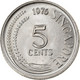 Monnaie, Singapour, 5 Cents, 1976, Singapore Mint, SUP, Copper-nickel, KM:2 - Singapour