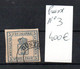 U000 Allemagne  Prusse N° 3 + Bade Taxe N° 2 Et 3 Oblitérés Côte 18000 Euros ..Voir Commentaires !!! - Lots & Kiloware (mixtures) - Min. 1000 Stamps