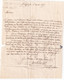 FRANCE 6.4. 1838 LETTRE   AVEC CORRESPONDANCE - 1801-1848: Precursors XIX