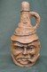 Rare Bouteille Liqueur De Collection Pot Double Visage - Spiritueux