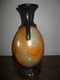 ANCIEN VASE AMPHORE EN FAIENCE NUMEROTEE - EFFET BRONZE ET MARBRE MOIRE - Sonstige & Ohne Zuordnung