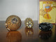 MINIATURE - ANCIENS FLACONS DE PARFUM MINIATURES EN VERRE SERTI - BIBELOTS - OBJETS DE VITRINE - Miniaturen (zonder Doos)