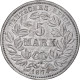 Monnaie, Allemagne, Ludwig II, 5 Mark, 1874, Uniface Reverse Die Trial, TTB+ - Proeven & Herslagen