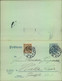 1902, 31.12., 3 Pfg. Krone/Adler Aus 2 Pfg. Germania Doppelkarte Blanko Gestempelt Vom Letzten Tag - Autres & Non Classés