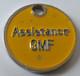 Jeton De Caddie - Mutuelle - Assurances - Assistance GMF - En Métal - - Trolley Token/Shopping Trolley Chip