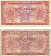 Lot De 2 Billets "5 Francs Ou 1 Belga" (01/02/1943) - 5 Francs-1 Belga