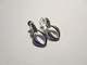 Paire De Boucles D'Oreilles Argent 925 / 1000 E  - TBE - - Boucles D'oreilles