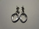 Paire De Boucles D'Oreilles Argent 925 / 1000 E  - TBE - - Aretes