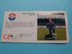 GEERT VAN DE WIEL > WILLEM II Tilburg / Sponser CZ Groep Zorgverzekeraars ( Zie Fotoscans AUB ) Afm. 10 X 20 Cm. - Autographes