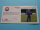 BRAM BRAAM > WILLEM II Tilburg / Sponser CZ Groep Zorgverzekeraars ( Zie Fotoscans AUB ) Afm. 10 X 20 Cm. - Handtekening