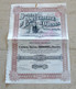 1910 Titre Dividende : 1910 N° 32390 - Société D'Electricité D'Odessa - S - V