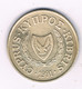 20 CENTS 1991  CYPRUS /4177/ - Cyprus