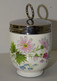 POT COUVERT FINE BONE CHINA CROWN STAFFORDSHIRE ENGLAND Dans Sa Boite COLLECTION VITRINE ROYAUME UNI - Staffordshire