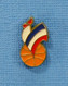 1 PIN'S //  ** LE COQ SPORTIF TRICOLORE / FÉDÉRATION FRANÇAISE DE BASKET BALL ** - Basketball