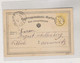 AUSTRIA, UKRAINE USTYE USCIE BISCUPIE 1874 Postal Stationery JUDAICA - Cartas & Documentos