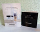 Lot CHANEL De  Doses D'essai "LIFT, HYDRA BEAUTY, LES BEIGES" Sur Cartonnage Pour Collection - Campioncini Di Profumo (testers)