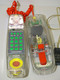 Delcampe - JOLI TELEPHONE MURAL VINTAGE NAF NAF TRANSPARENT  LUMINOPHONE COLLECTION - Telefonía