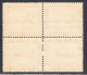 New Zealand 1936-42 Mint No Hinge, Perf 12.5, Block, Sc# ,SG 585b - Neufs
