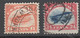 USA , 2 Flugpostmarken 1918 - Used Stamps