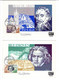 1963 - N° 1382 à 1386 Série Des Grands Hommes Des Pays De La CEE  -  5 Cartes Maximum - Altri & Non Classificati