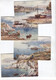 PLYMOUTH 4 Oilette Postcards Paintings By H.B.Wimbush C. 1908 - Plymouth