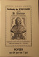 Handboekje Der Zeven Statiën Van De H. Livinus, Bisschop En Martelaar - Opgericht In Elverdinge In 1890 - Religion & Esotericism