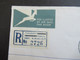 RSA / Süd - Afrika 1977 Air Mail Nach Israel R-Zettel Parlement Parliament K. Stad / Cape Town Volksraad Kaapstad - Cartas & Documentos