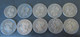 Italie / Italia - 10 Monnaies 5 Centesimi 1862 + 10 Centesimi 1862 à 1894 - Colecciones