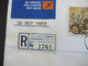 RSA / Süd - Afrika 1981 Air Mail Nach Israel R-Zettel Parlement Parliament K. Stad Umschlag House Of Assembly Cape Town - Brieven En Documenten