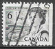 Canada 1970. Scott #460b Single (U) Transportation Means - Sellos (solo)