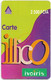 Ivory Coast - Ivoiris - Illico Green & Purple (Thick Plastic Composition Card), 2.500FCFA GSM Refill, Used - Costa D'Avorio