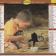 Almanach Du Facteur, Calendrier De La Poste, 2000, Côte D'Or, Garçonnet Et Chatons, Fillette Et Chiot. - Grand Format : 2001-...