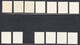 Hong Kong 1954-62 Mint No Hinge, Sc# ,SG 178-186,188-191 - Neufs