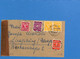 Allemagne Bizone 1945 Lettre De Northeim, Avec Censure (Envoi Double, Timbres Annulés à Northeim Et Frankfurt) (G1782) - Other & Unclassified