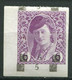 552.Yugoslavia SHS Bosnia 1918 Newspaper Stamp ERROR Double Overprint MNH Michel 22 - Non Dentellati, Prove E Varietà