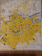 RARE PLAN D'AMIENS DE 1944 DE L'AGENCE HAVAS AVEC LES RUES D'AVANT LA GUERRE 39 FORMAT 70 X 58 CM - 1939-45